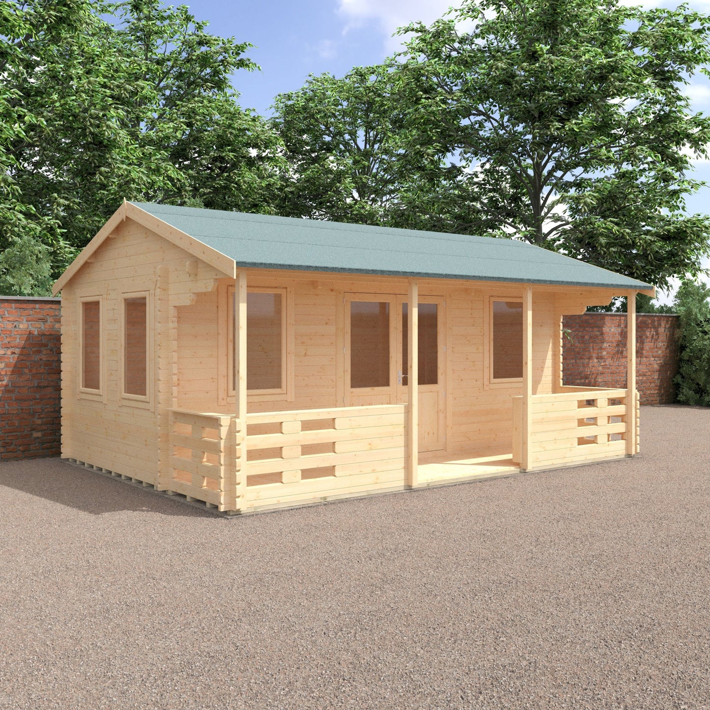 The Adlington Log Cabin 44mm