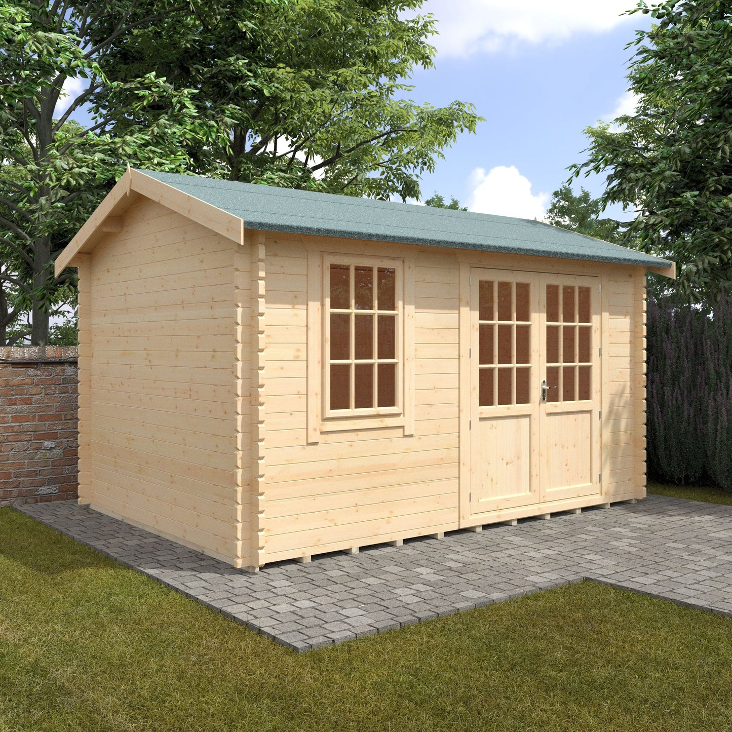 The Henley Log Cabin 44mm