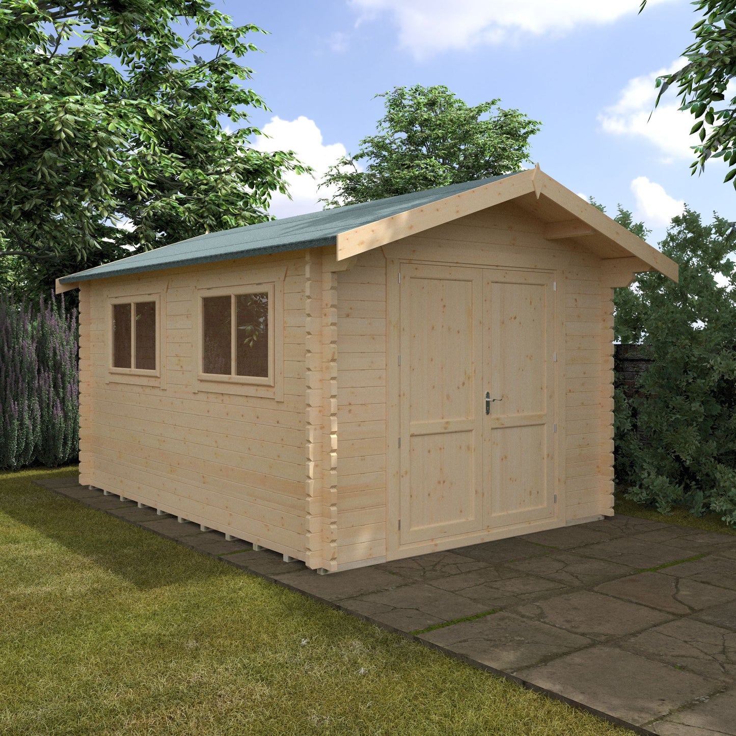 The Marlborough Log Cabin 44mm