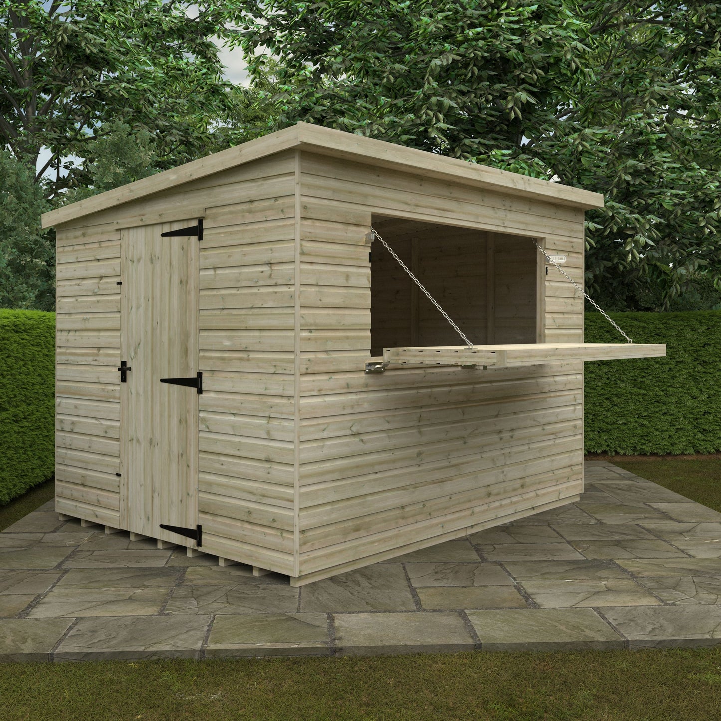 Summer Shade Bar Shed