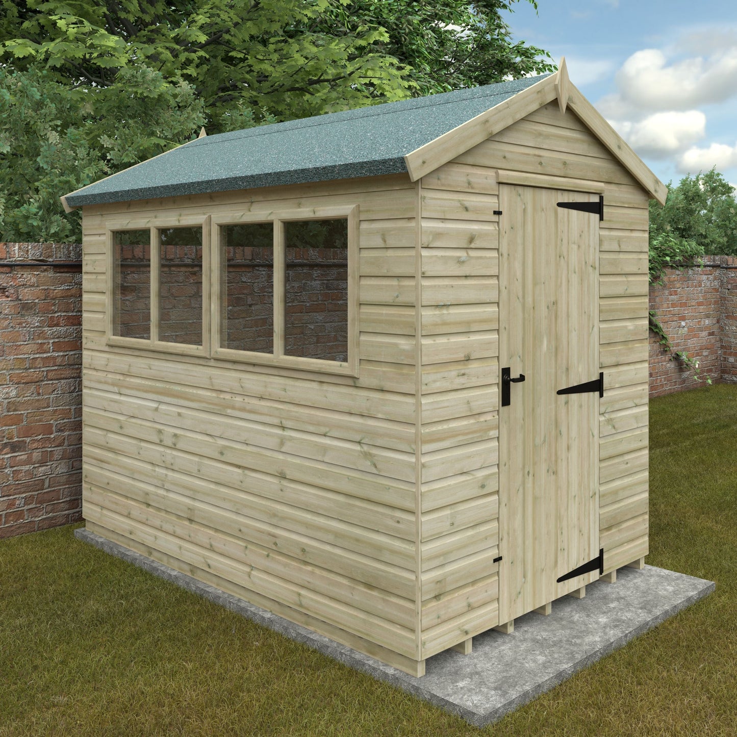 Apex Premier Shed Tanalised