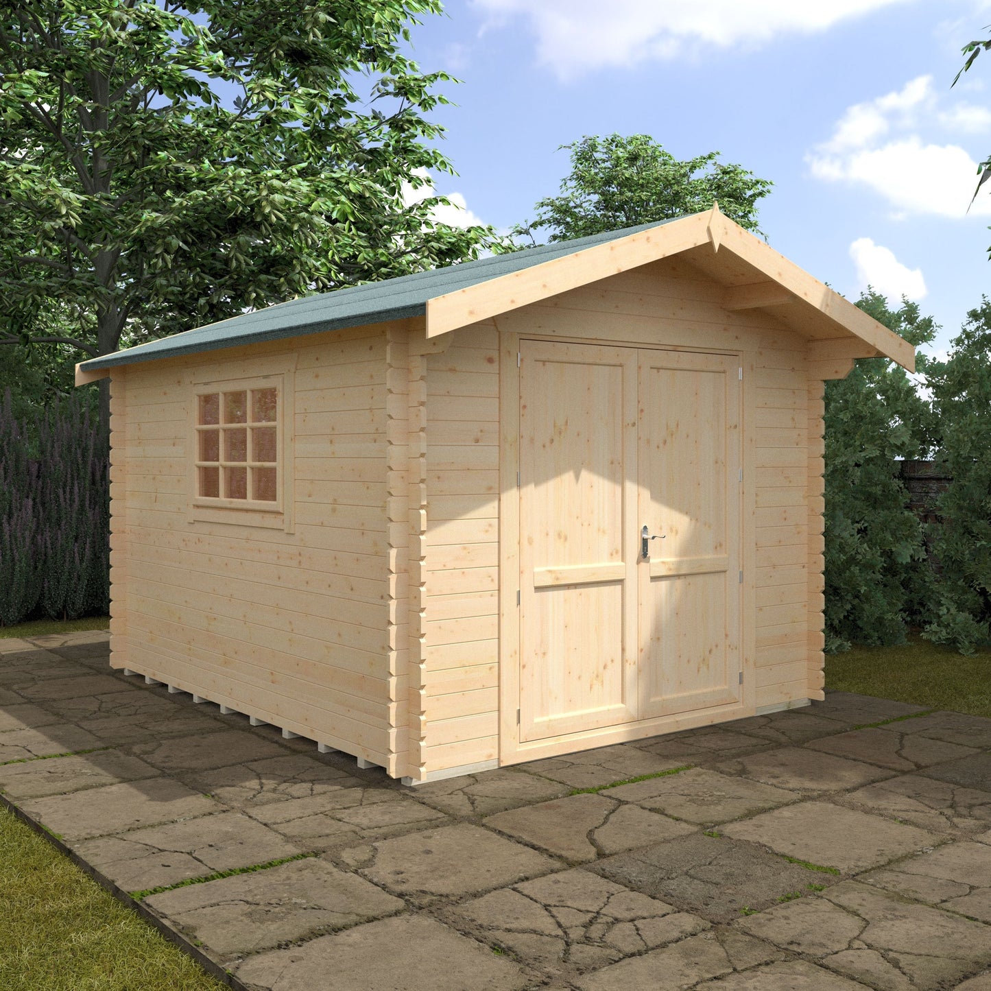 The Marlborough Log Cabin 28mm