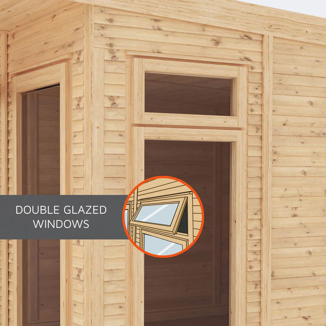 Mercia 3m x 2m Insulated Garden Room