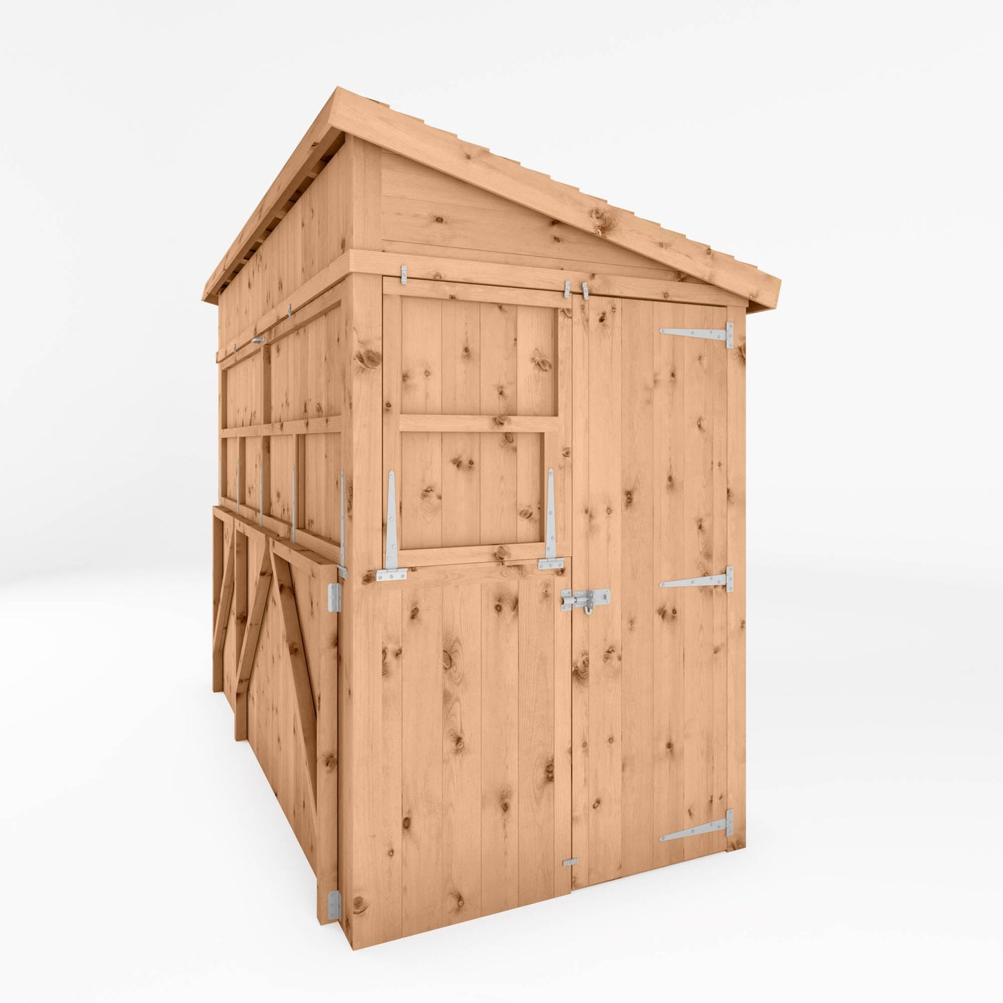 Mercia 9 x 4 Premium Pressure Treated Garden Bar With Shutters