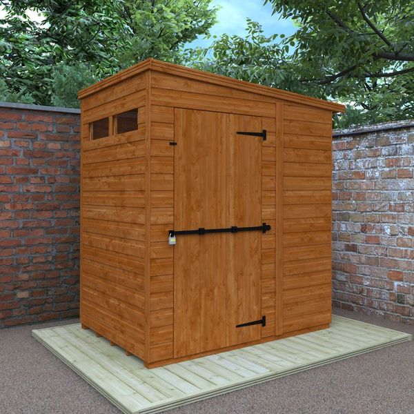 Flex Pent Security Shed