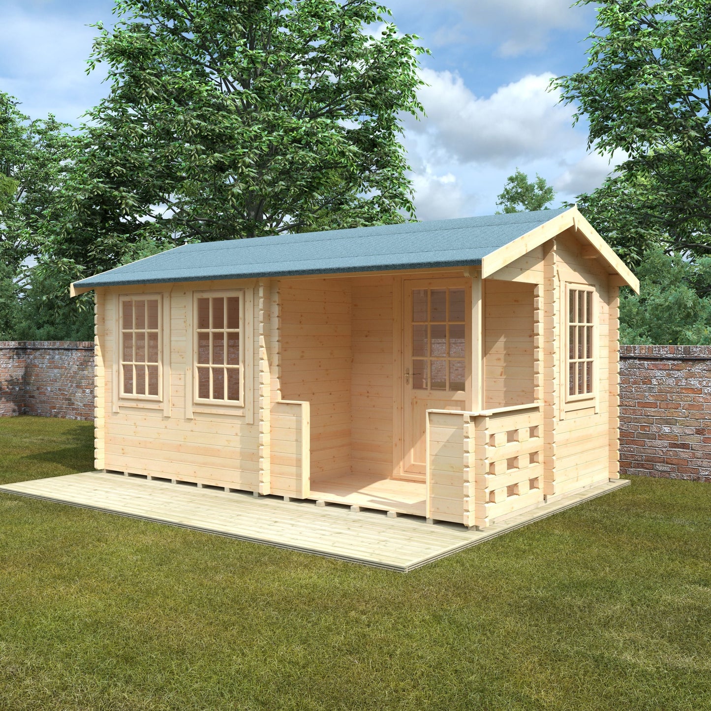 The Gyles Log Cabin 44mm