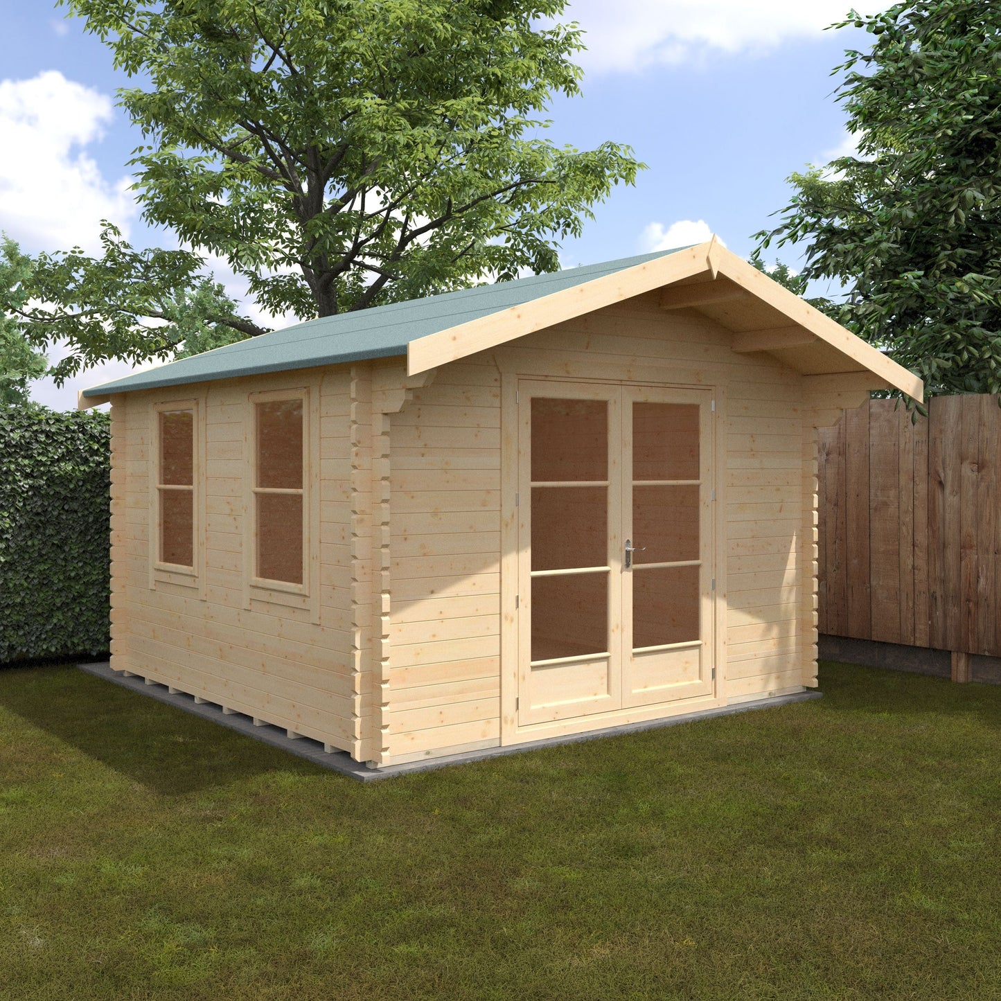 The Lotherton Log Cabin 44mm