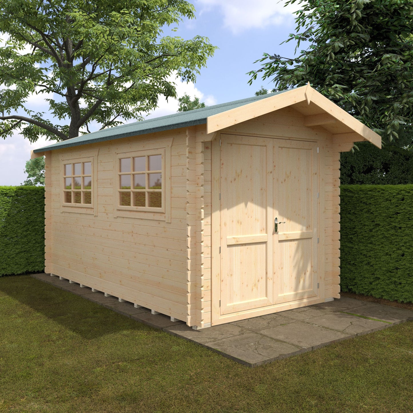 The Marlborough Log Cabin 28mm