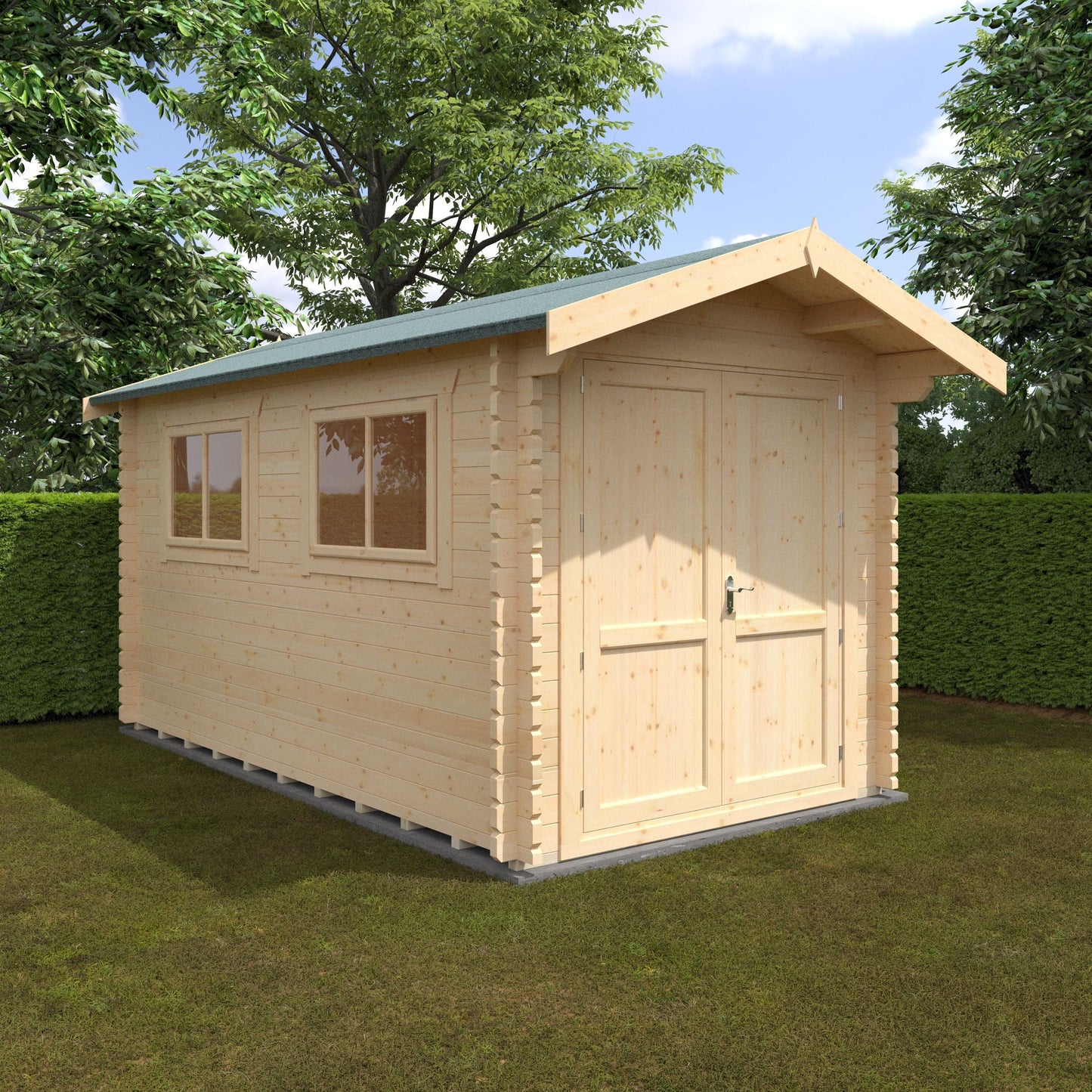 The Marlborough Log Cabin 44mm