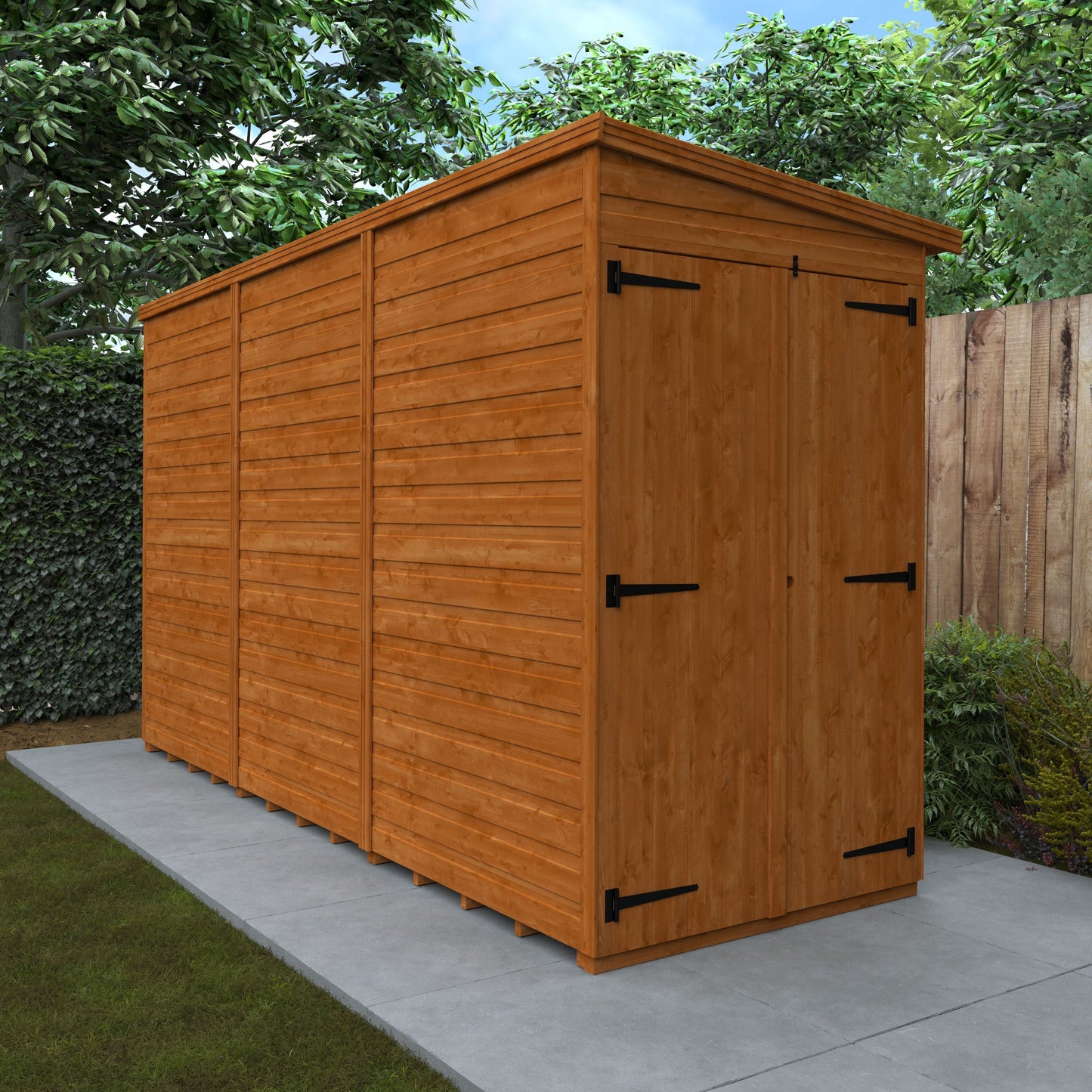 Double Door Flex Shed Pent