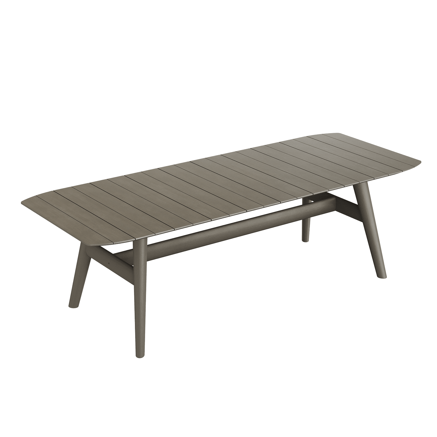 N1 Dining Table Dark Teak