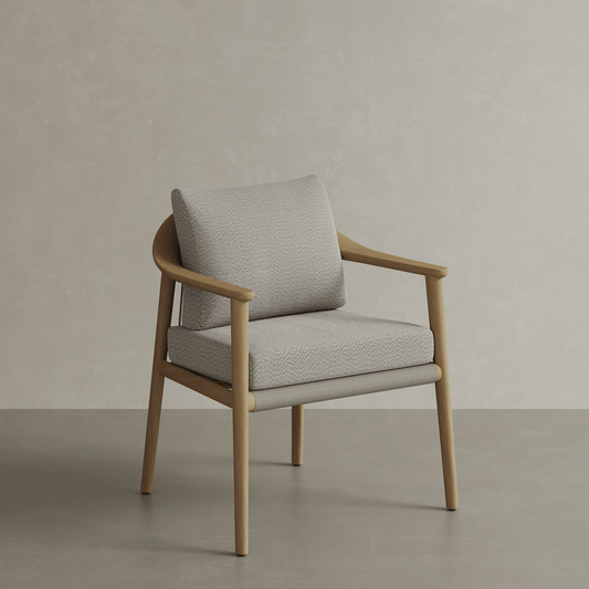 N1 Dining Chair Light Teak