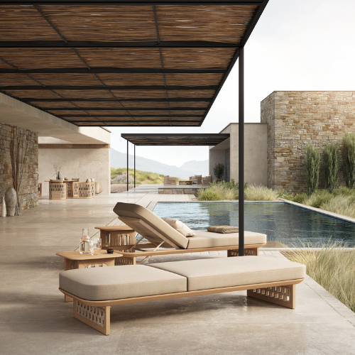 N2 Furniture Cover - Sun Lounger