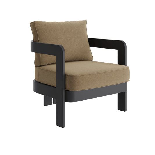 N3 Kohl Lounge Chair Wheat Canvas