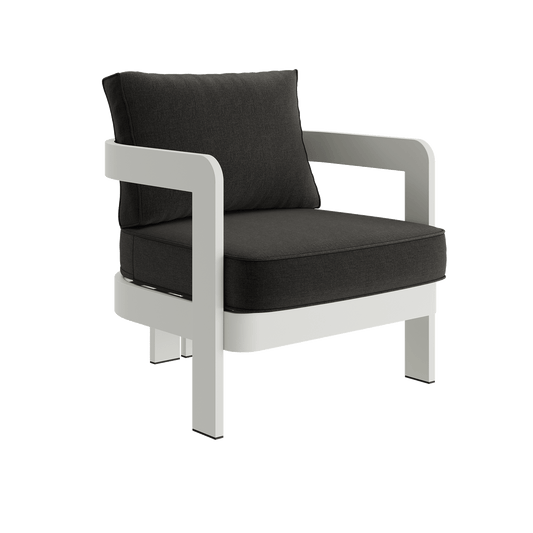 N3 Stone Lounge Chair Shadow Canvas