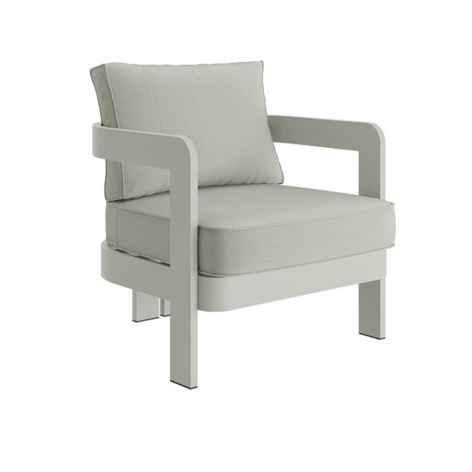 N3 Taupe Lounge Chair Sage Twill