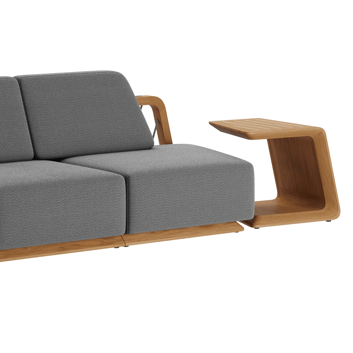 N6 Three Seater Sofa Dark