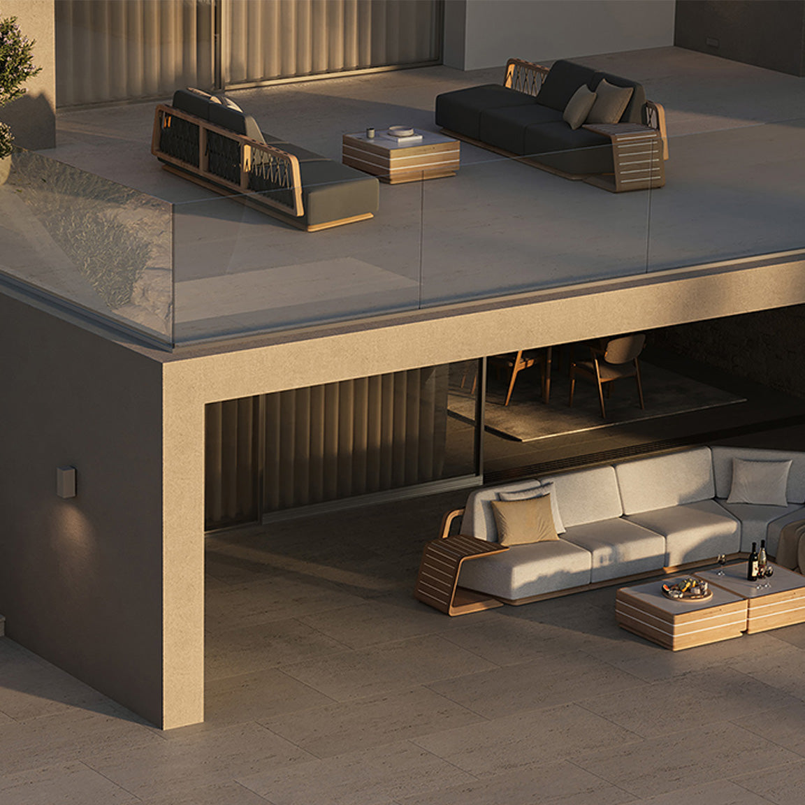 N6 Corner Sofa Light