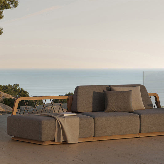 N6 Three Seater Sofa Dark