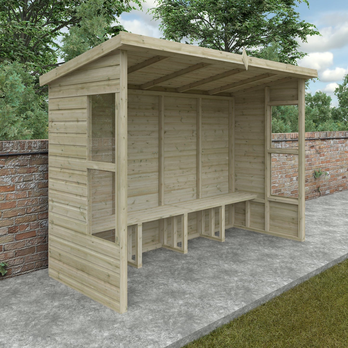 Summer Shade Bowling Shelter