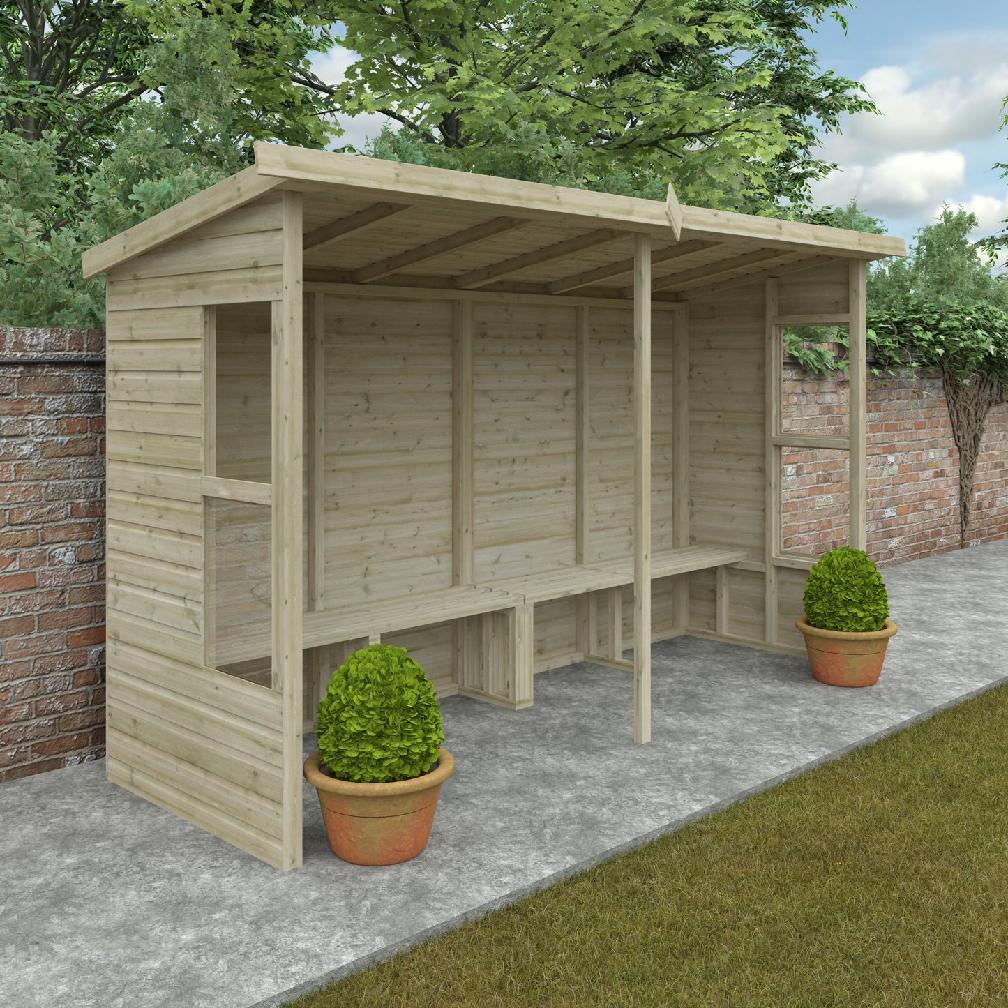 Summer Shade Bowling Shelter