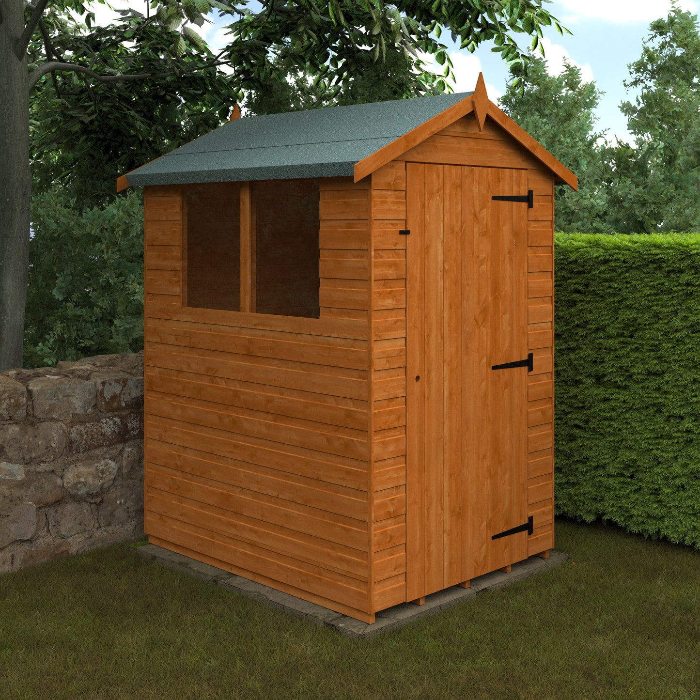 Broadfield 5x4 Super Apex Garden Shed