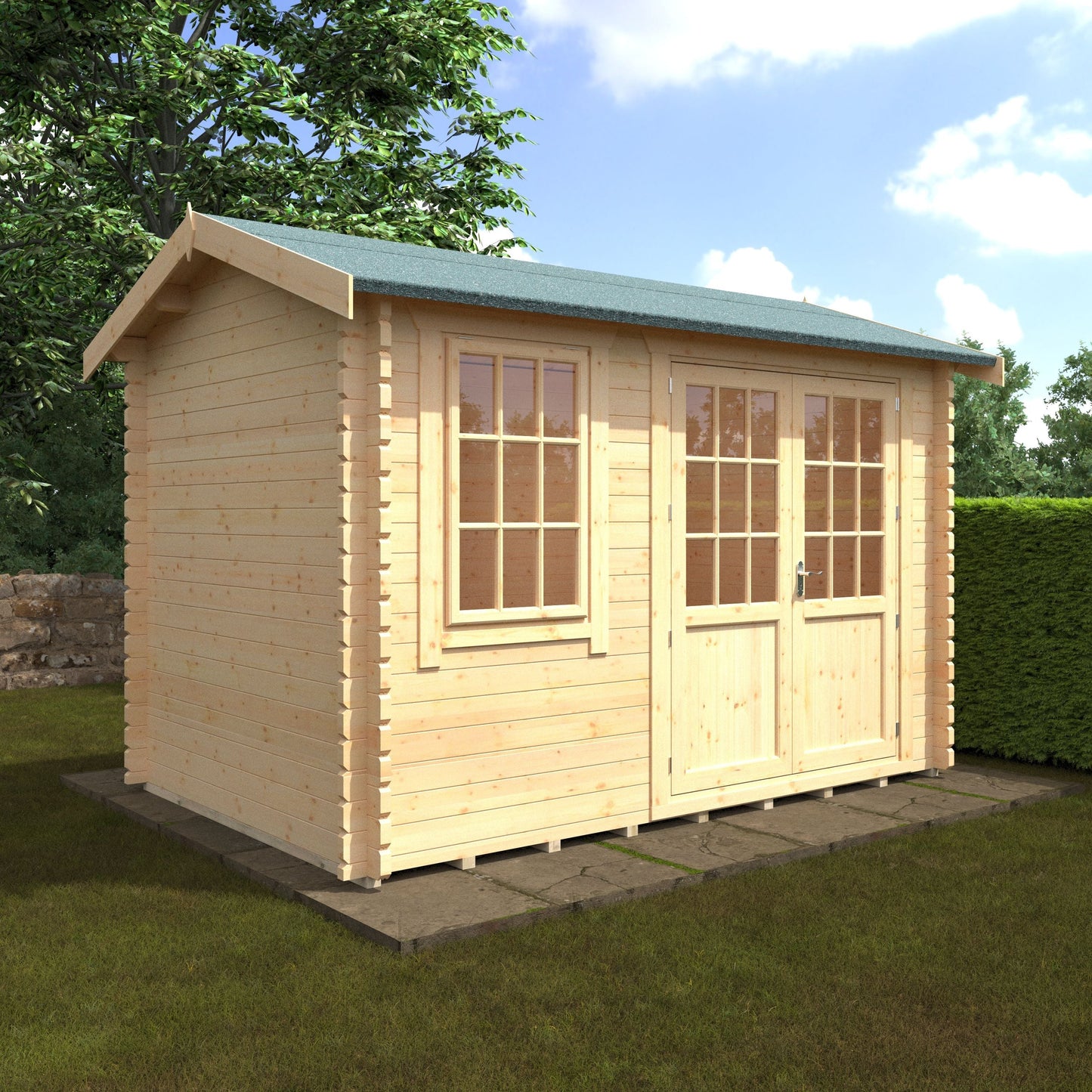 The Henley Log Cabin 44mm