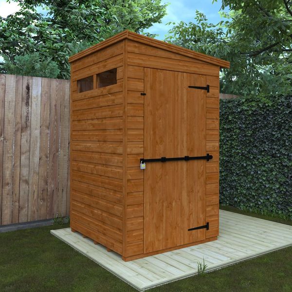 Flex Pent Security Shed