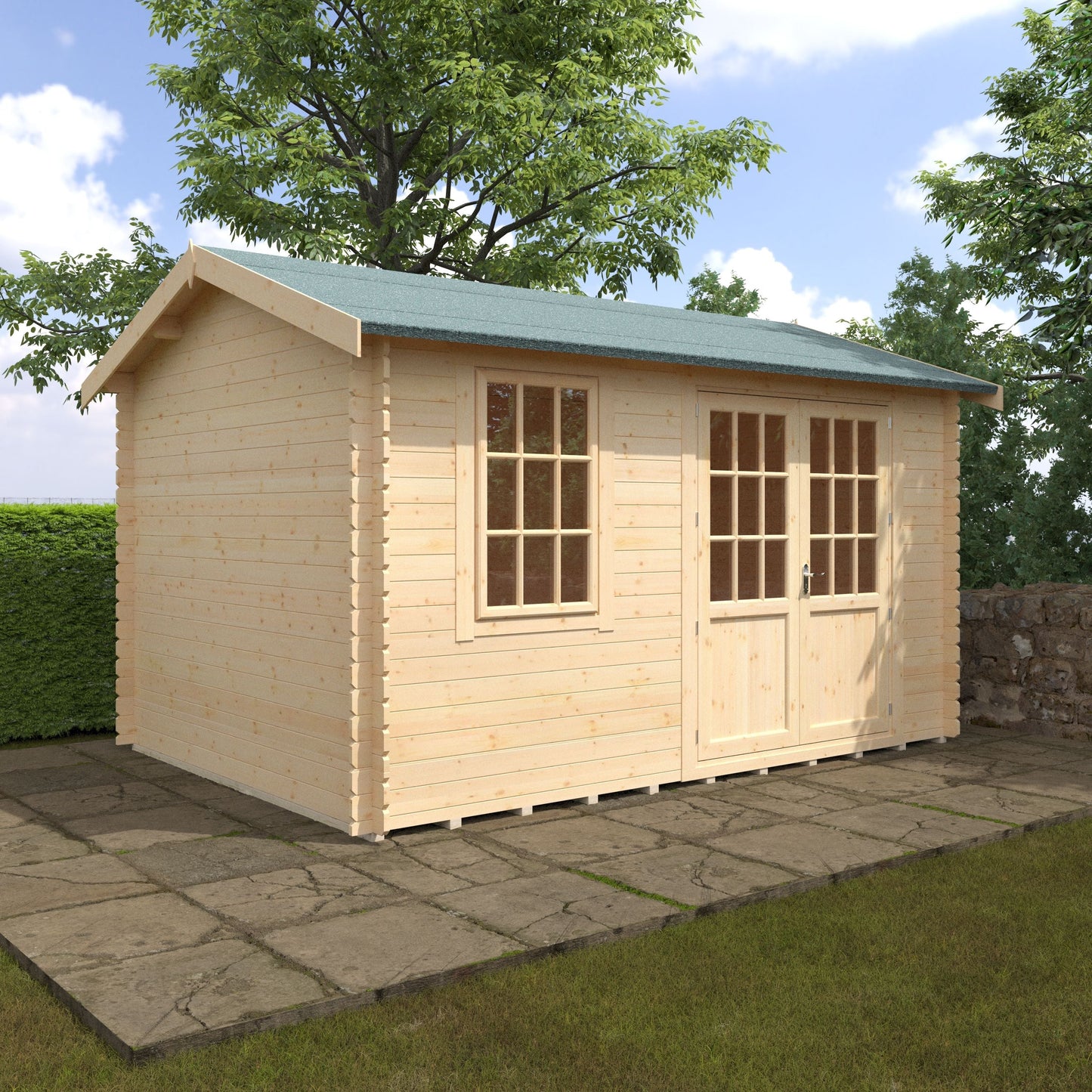 The Henley Log Cabin 28mm