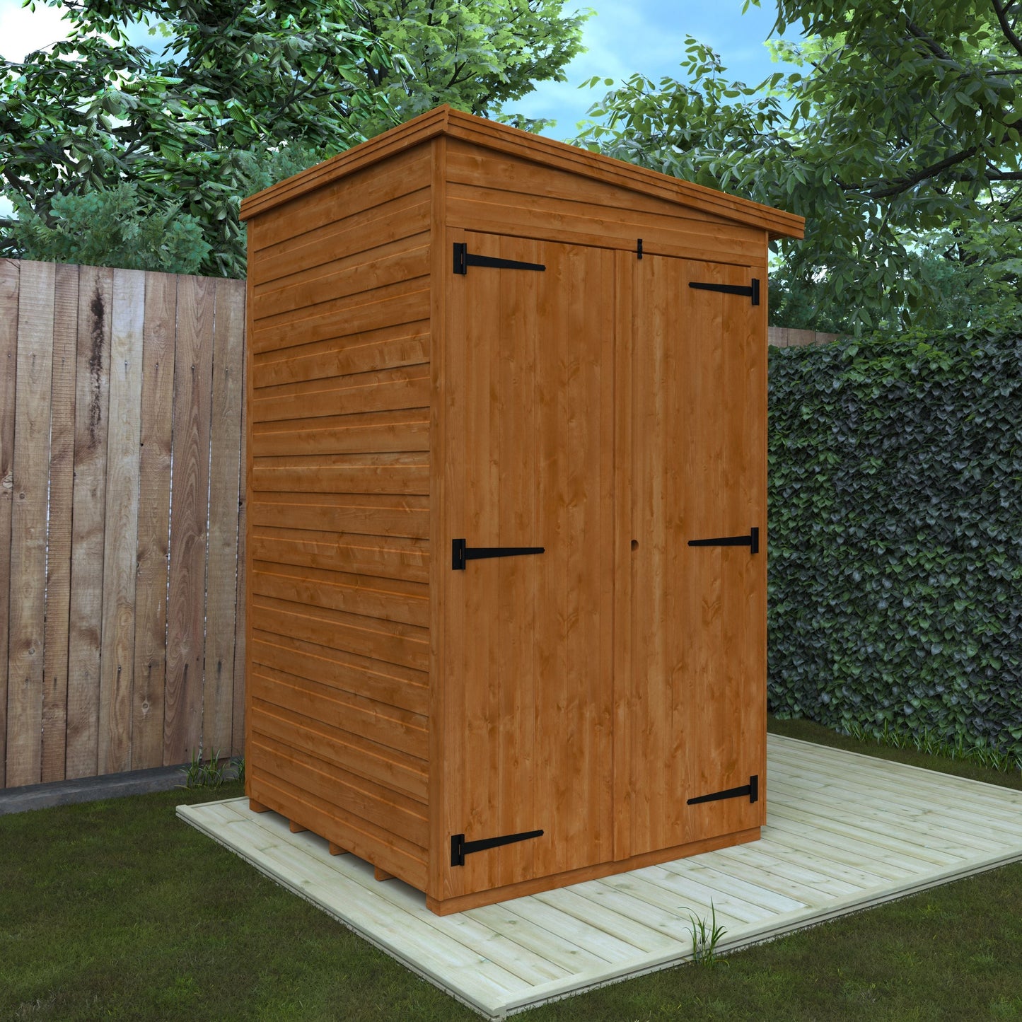 Double Door Flex Shed Pent
