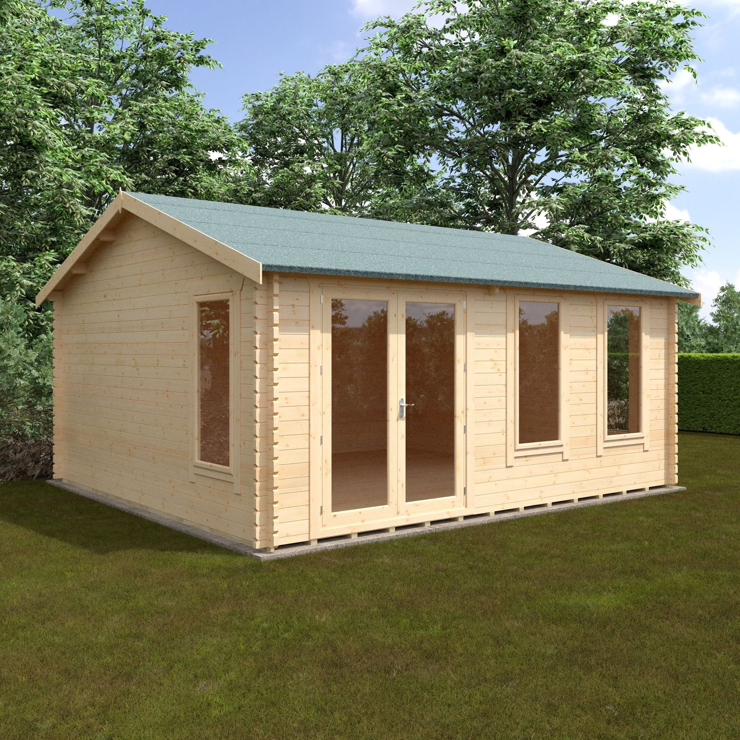 The Sherborne Log Cabin 44mm