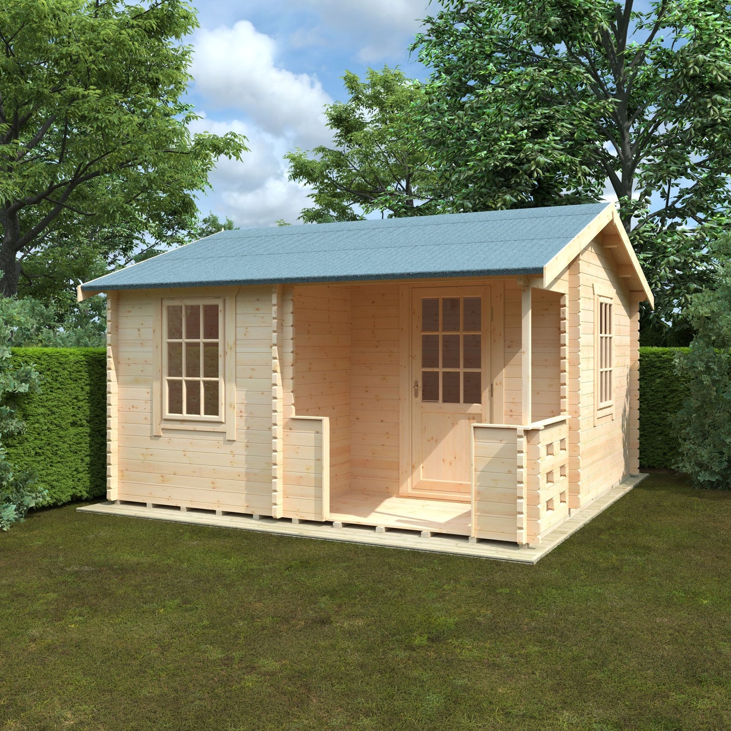 The Gyles Log Cabin 44mm
