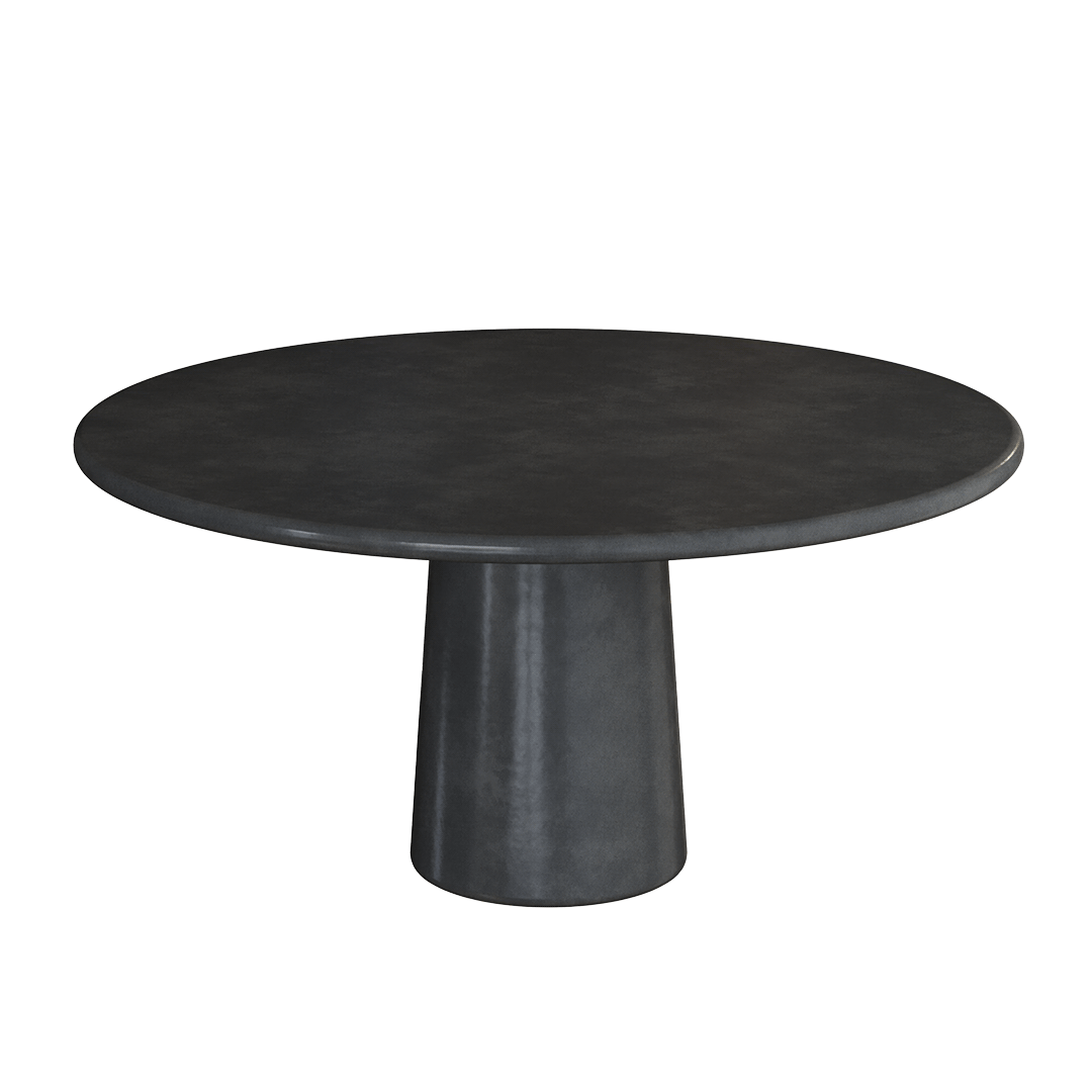 Santo Microskin Dining Table, Nero