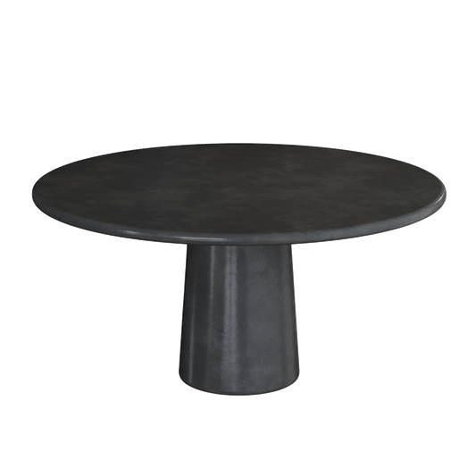 Santo Microskin Dining Table, Nero