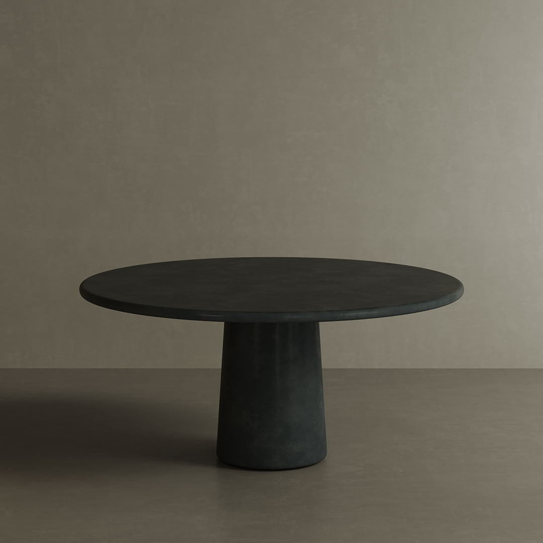Santo Microskin Dining Table, Nero