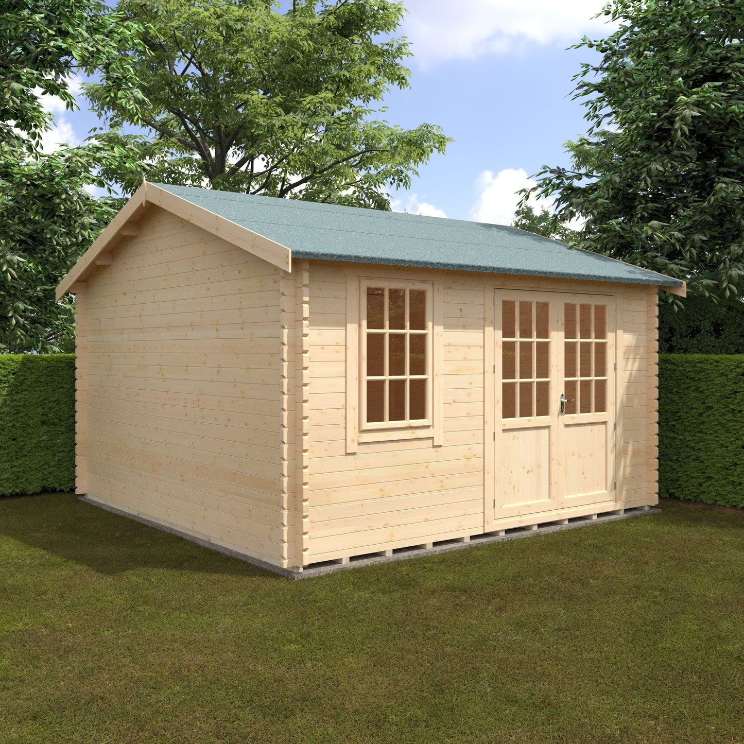 The Henley Log Cabin 44mm