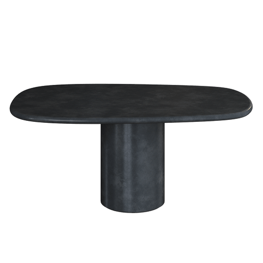 Solla Microskin Dining Table, Nero