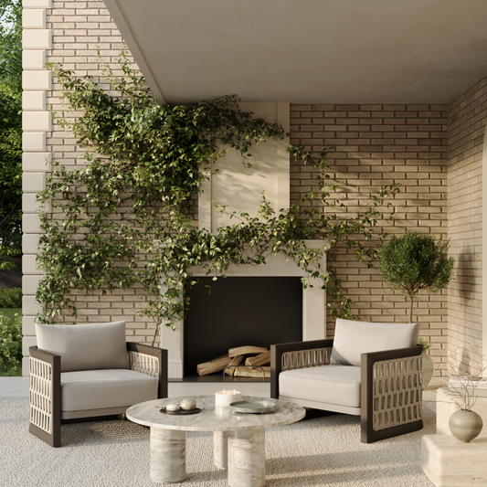 N2 Lounge Chair Dark Teak