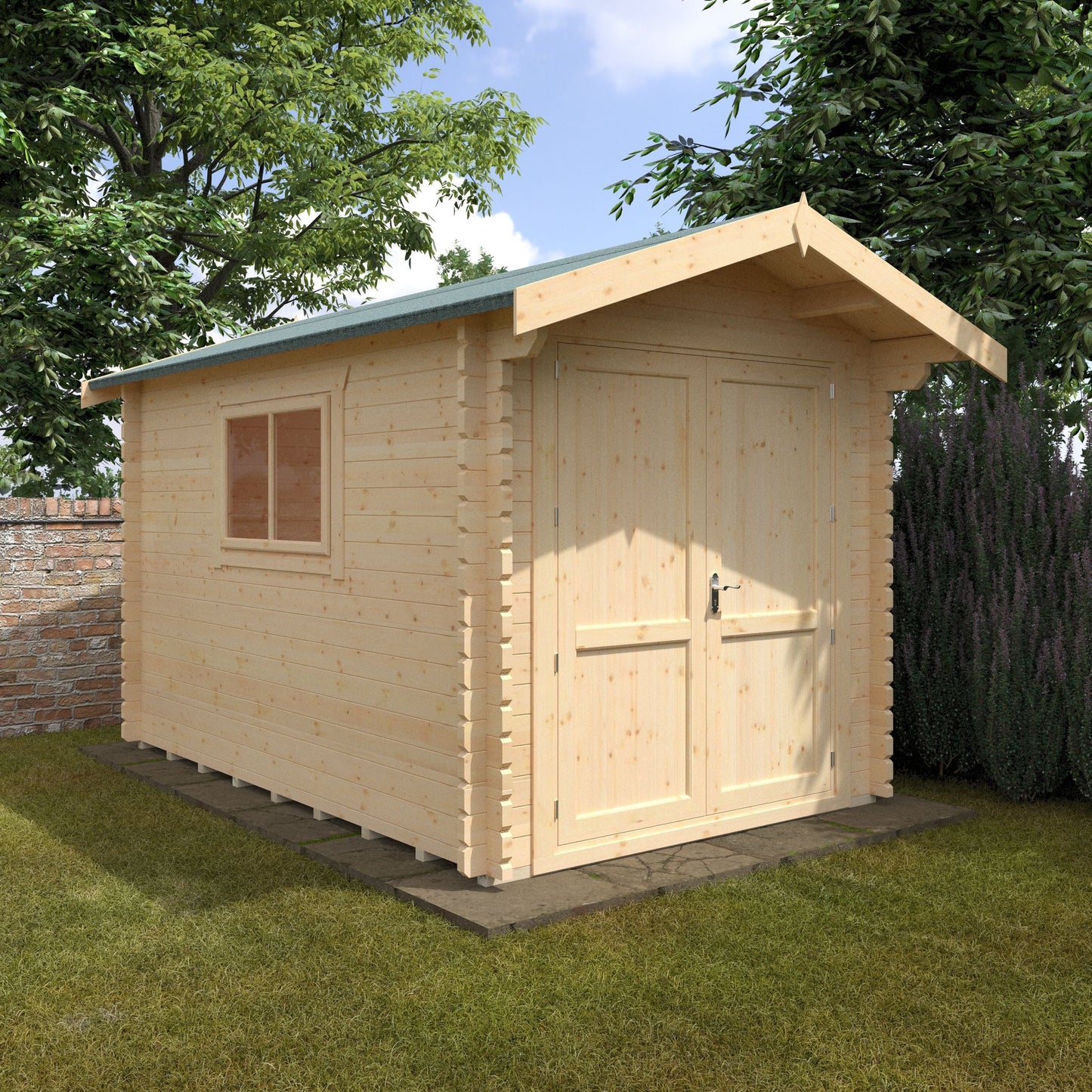 The Marlborough Log Cabin 44mm