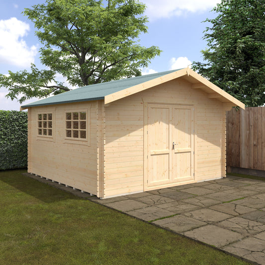 The Marlborough Log Cabin 28mm