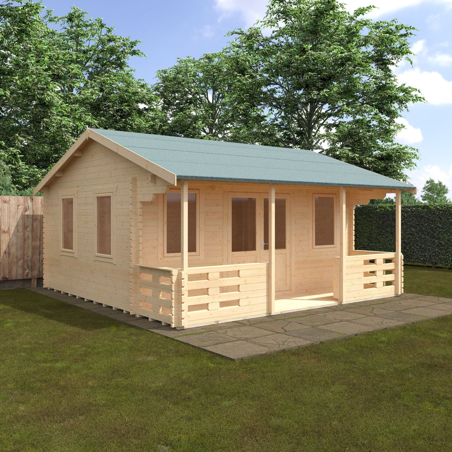 The Adlington Log Cabin 44mm