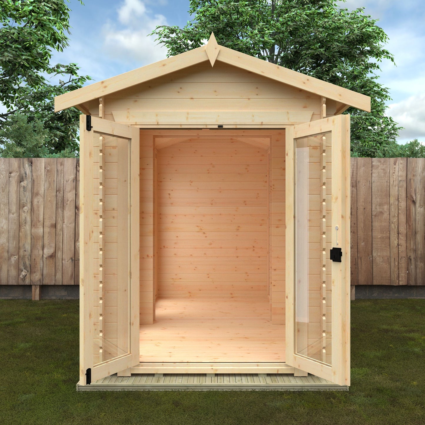 The Beaumont 19mm Flex Log Cabin