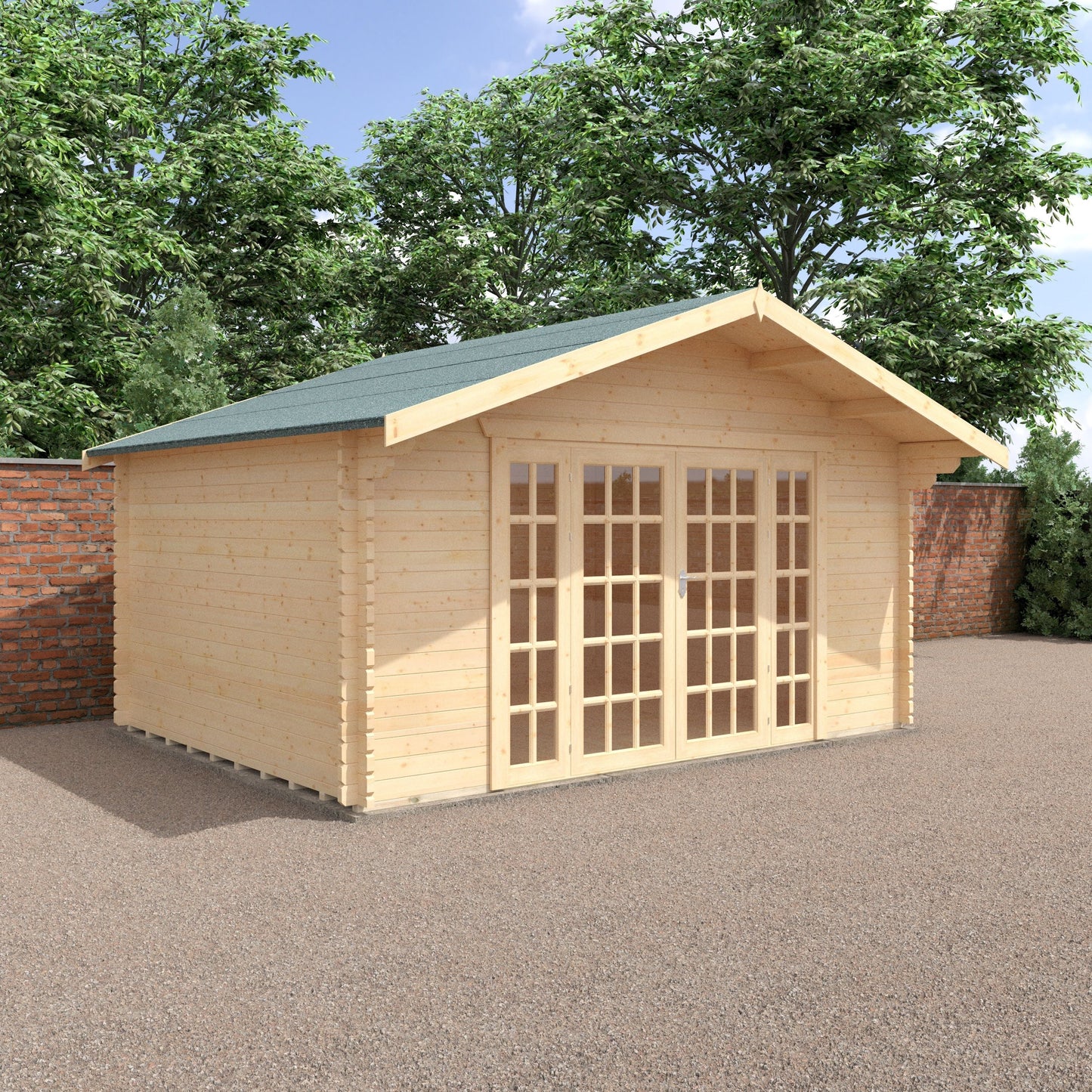 The Balmoral Log Cabin 44mm