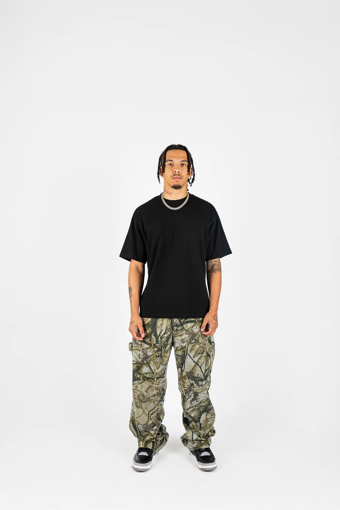Rebel Minds Baggy Camo Carpenter Jeans
