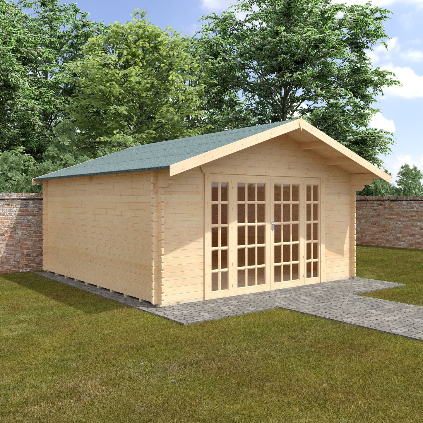 The Balmoral Log Cabin 44mm