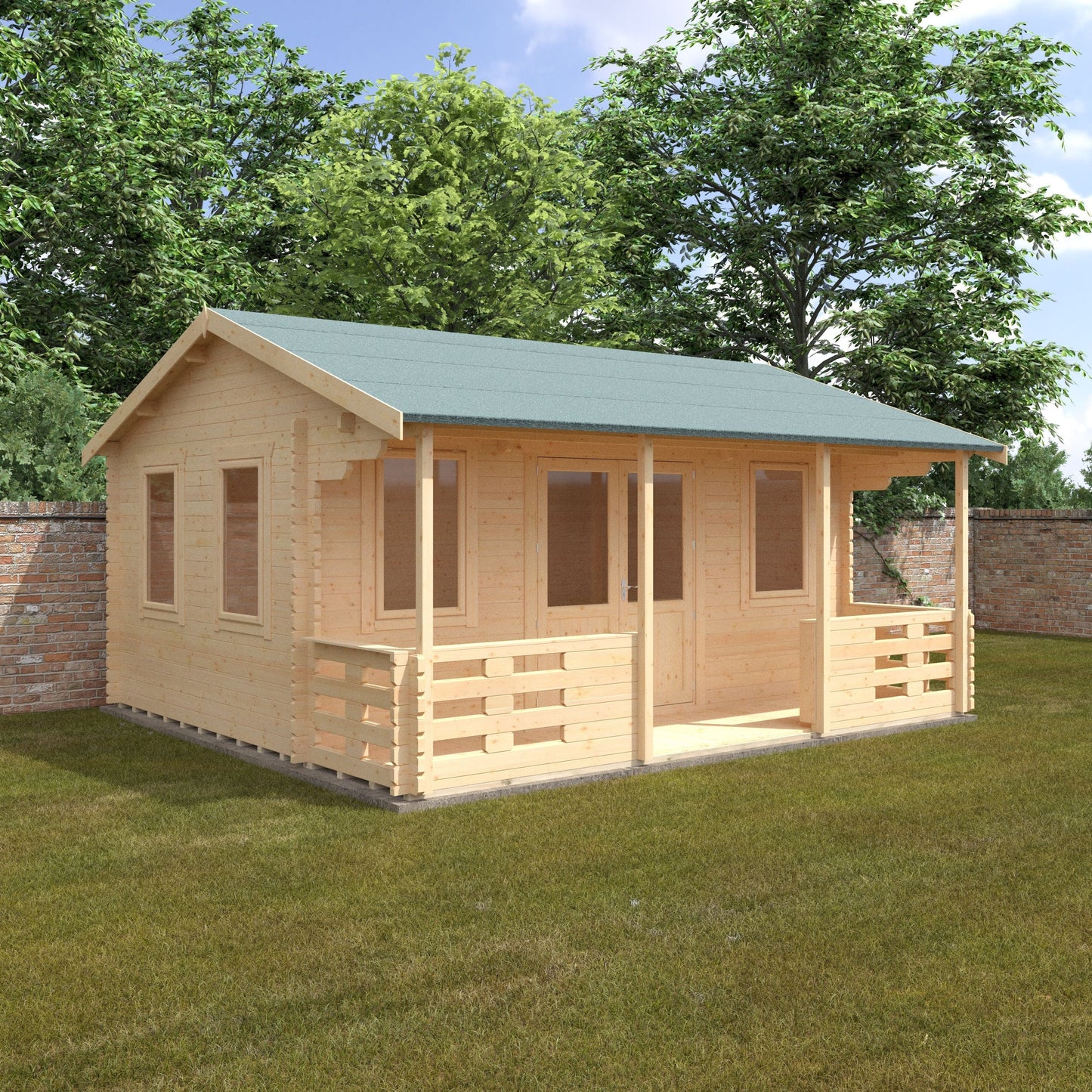 The Adlington Log Cabin 44mm
