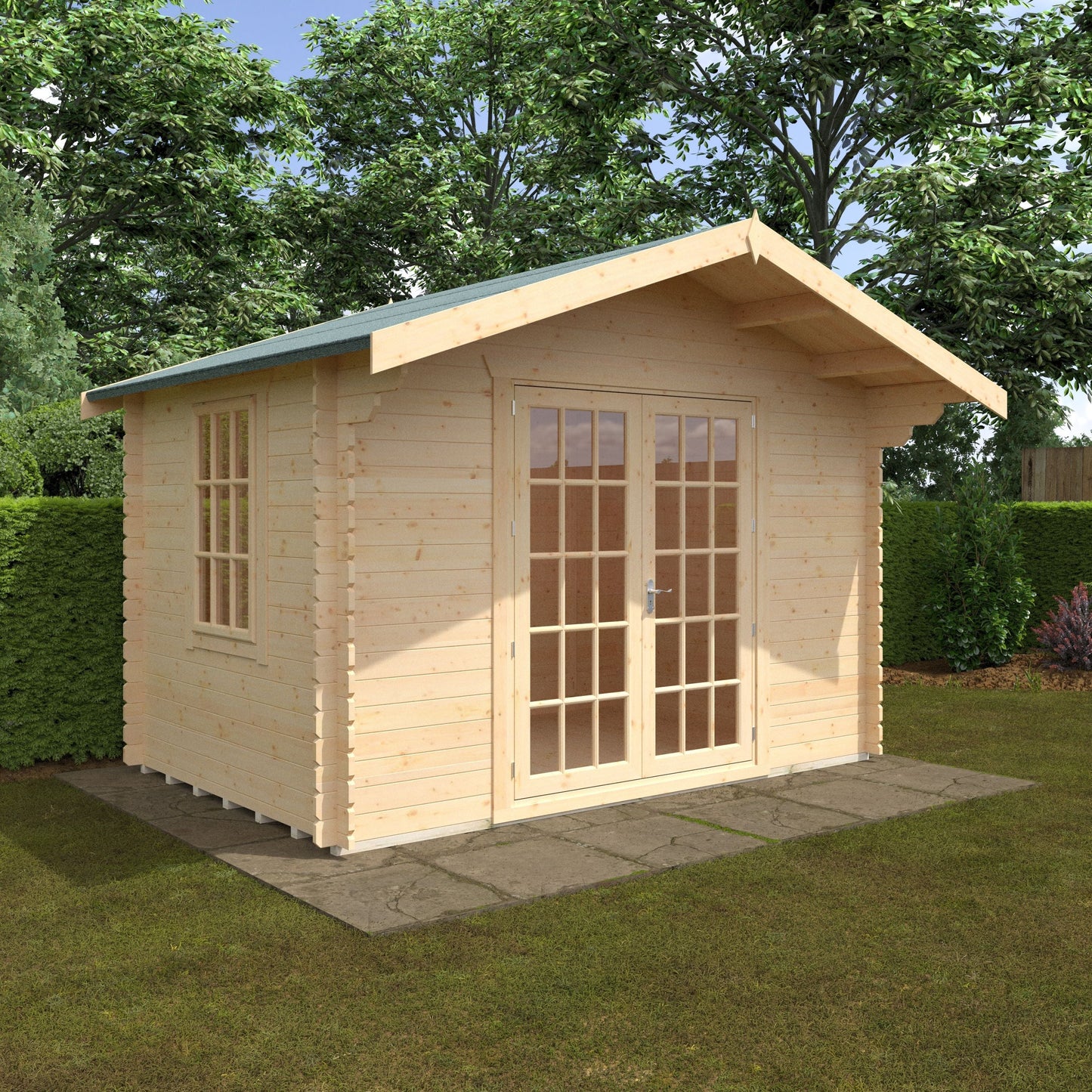 The Lotherton Log Cabin 28mm