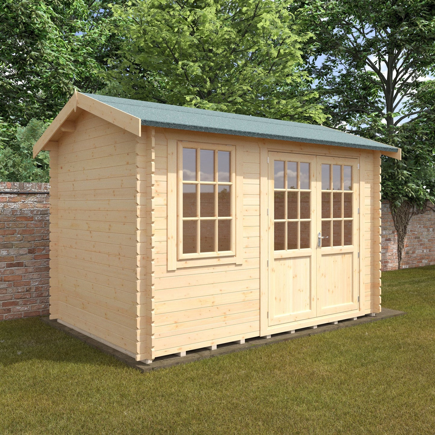 The Henley Log Cabin 28mm