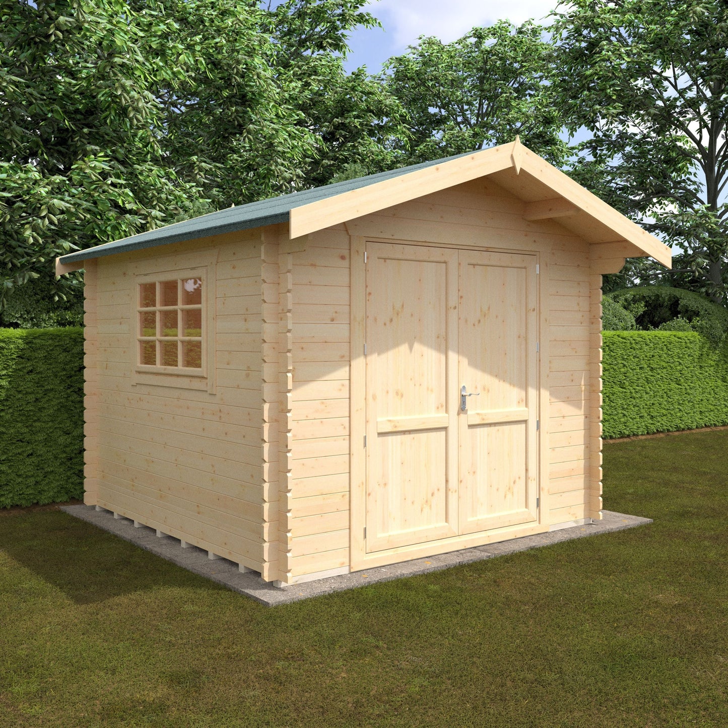 The Marlborough Log Cabin 28mm