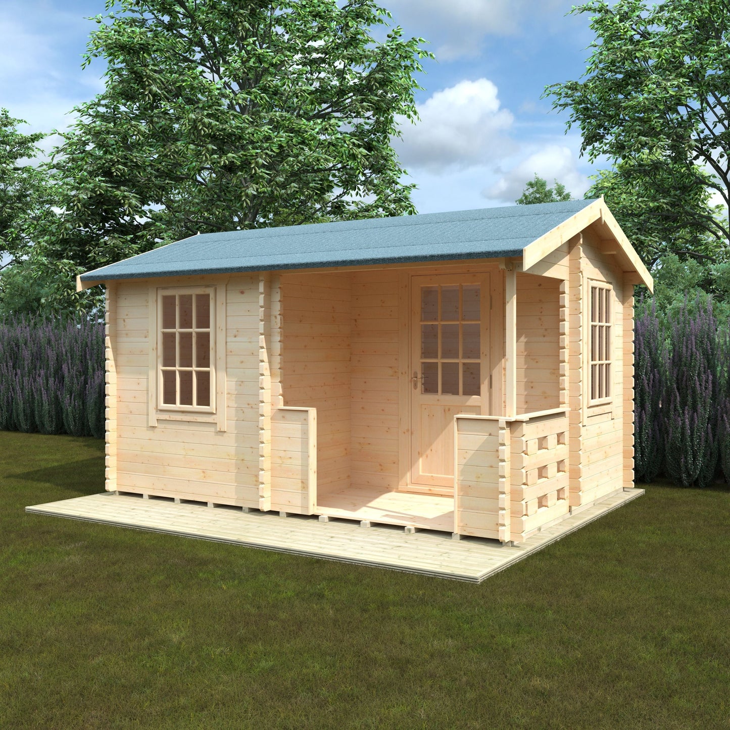 The Gyles Log Cabin 44mm